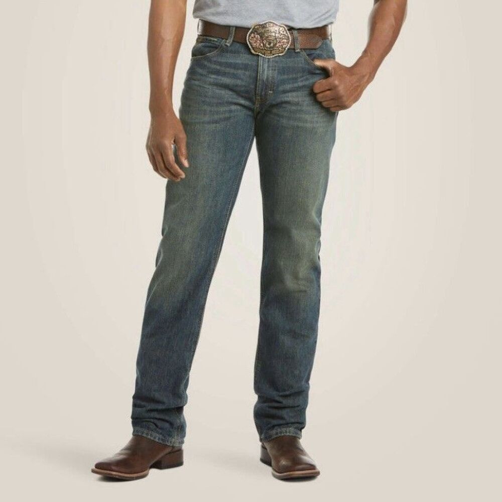 Ariat M2 Relaxed Legacy Boot Cut Blue Jeans 10006156 Men’s Size 38 X 30